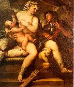  Luca  Giordano Venus, Cupid and Mars Sweden oil painting reproduction